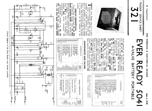 5041; Ever Ready Co. GB (ID = 1043221) Radio