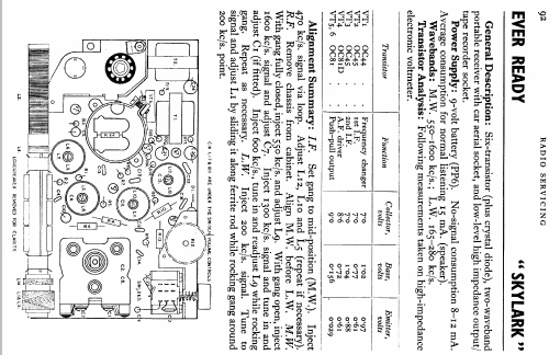 Skylark ; Ever Ready Co. GB (ID = 725672) Radio