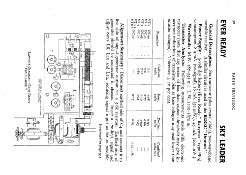 Sky Leader ; Ever Ready Co. GB (ID = 575056) Radio