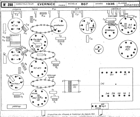 B57; Evernice marque, (ID = 217645) Radio