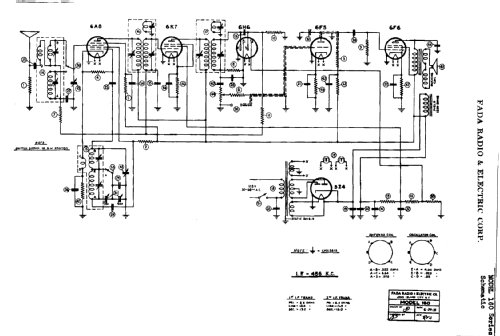 160 T Tombstone Radio Fada Radio & Electric Co.; Long Island NY ...