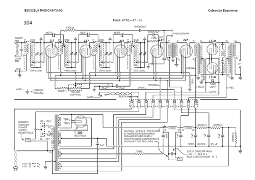 16-Z Receiver ; Fada Radio & (ID = 1653267) Radio