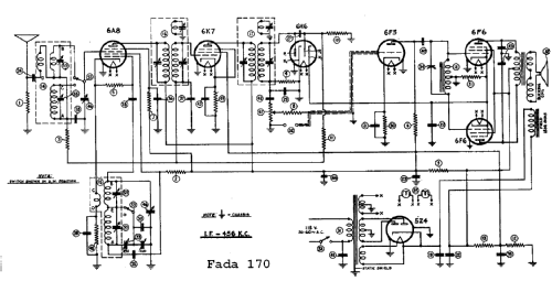 170-C Ch= 170; Fada Radio & (ID = 354310) Radio