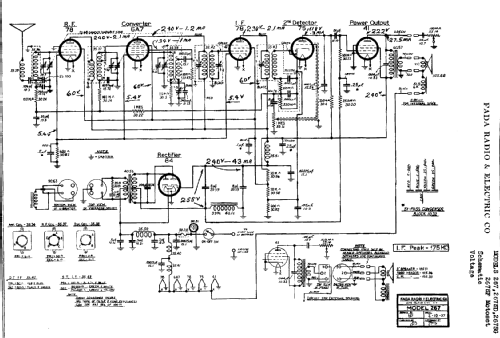 267SD ; Fada Radio & (ID = 371346) Car Radio