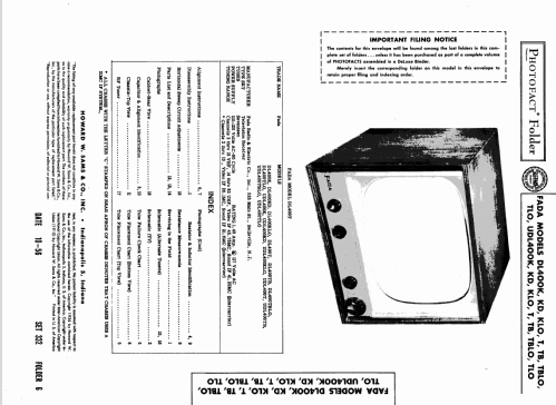 DL400KD ; Fada Radio & (ID = 1919740) Television