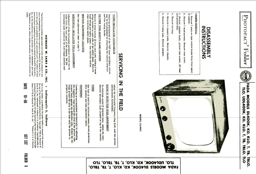 DL400KD ; Fada Radio & (ID = 1919741) Television