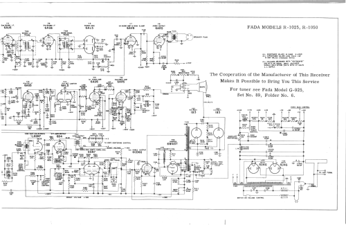 R-1025; Fada Radio & (ID = 1674450) Television