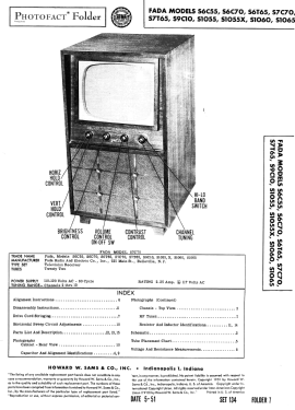 S1055X; Fada Radio & (ID = 2922343) Television