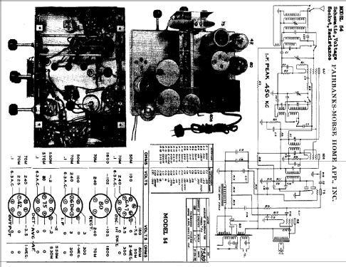 54 ; Fairbanks, Morse & (ID = 333739) Radio