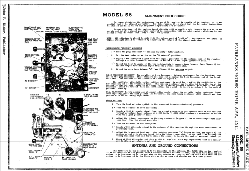 5645 Ch= 56; Fairbanks, Morse & (ID = 2062489) Radio