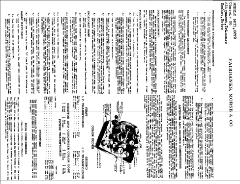 58-T-1 Ch= 58; Fairbanks, Morse & (ID = 333876) Radio