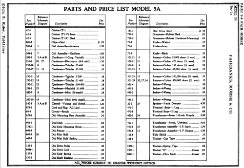 5AT1-V Ch= 5A; Fairbanks, Morse & (ID = 1605476) Radio