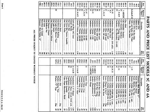 5CT3 Ch= 5C; Fairbanks, Morse & (ID = 1114354) Radio