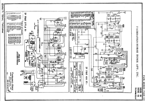 6317 Ch= 63; Fairbanks, Morse & (ID = 2180538) Radio