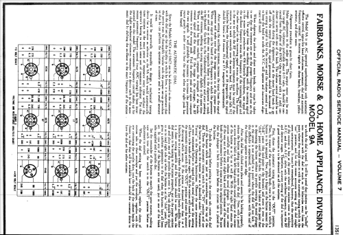 9AC-4 Ch= 9A; Fairbanks, Morse & (ID = 2203800) Radio