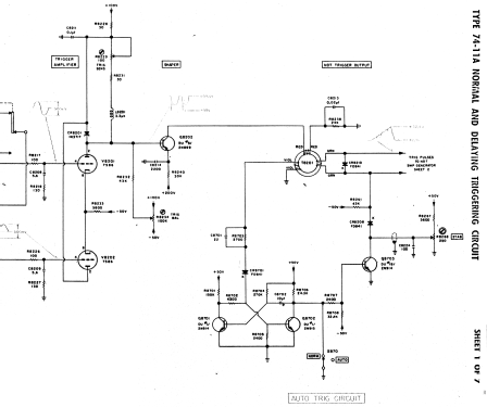 Delaying Sweep plug-in for Oscilloscopes 74-11A; Fairchild Camera and (ID = 1638147) Equipment