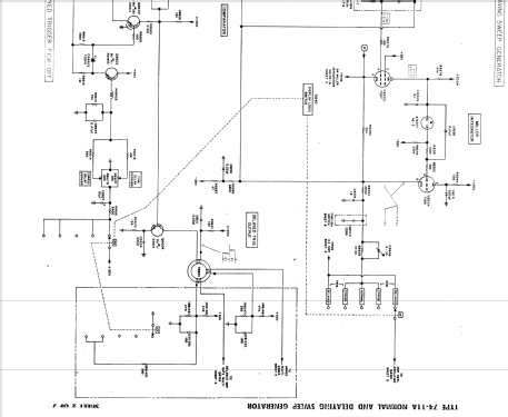 Delaying Sweep plug-in for Oscilloscopes 74-11A; Fairchild Camera and (ID = 1638149) Equipment