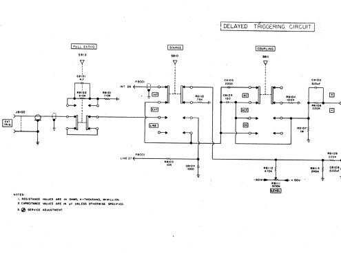 Delaying Sweep plug-in for Oscilloscopes 74-11A; Fairchild Camera and (ID = 1638150) Equipment