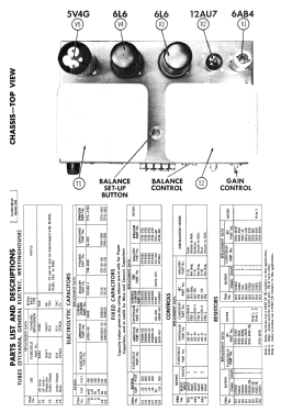 Power Amplifier 255; Fairchild Recording (ID = 2730219) Ampl/Mixer