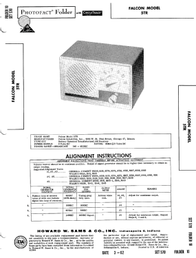 Falcon - All Transistor 5TR; Falcon Industries, (ID = 2951761) Radio