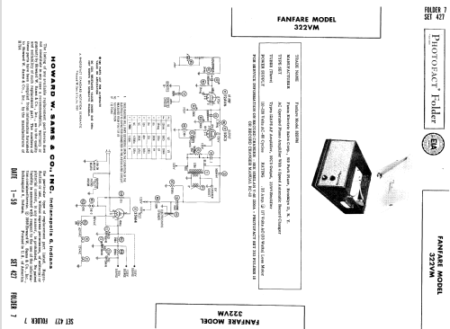 Fanfare 322VM ; Fanon-Masco Long (ID = 557820) R-Player