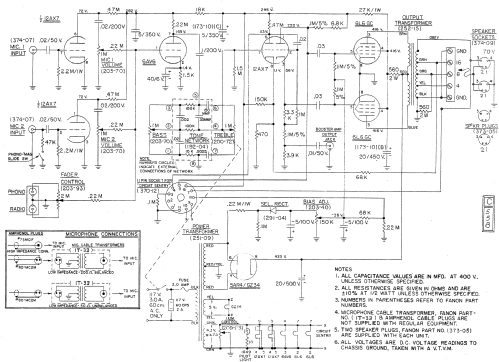 P.A. Amplifier FMA-35; Fanon-Masco Long (ID = 1807651) Ampl/Mixer