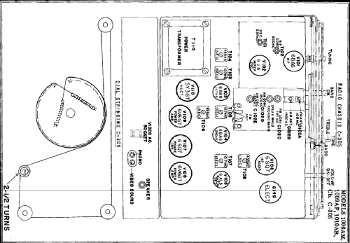 1010AB Ch= C-305; Farnsworth (ID = 202022) Radio