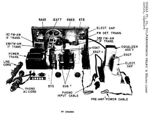 Capehart 1000M Ch= P8; Farnsworth (ID = 352000) Radio