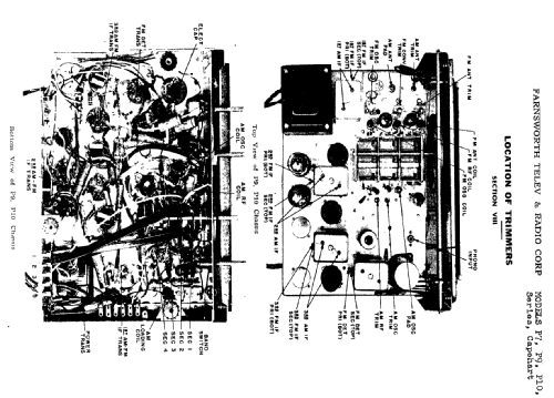 Capehart 1000M Ch= P8; Farnsworth (ID = 352002) Radio