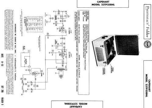 Capehart 23TP35BNL ; Farnsworth (ID = 554230) Sonido-V