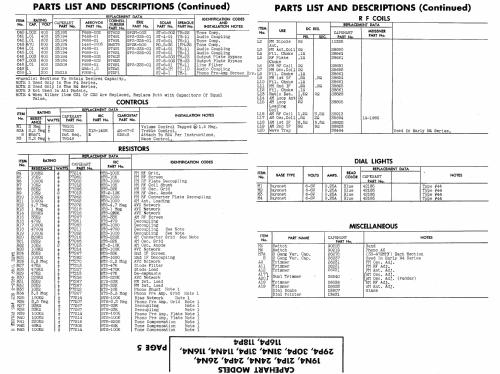 Capehart 29P4 Early American ; Farnsworth (ID = 463126) Radio