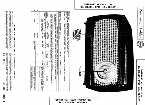 Capehart 3T55 Ch= CR-150; Farnsworth (ID = 462274) Radio