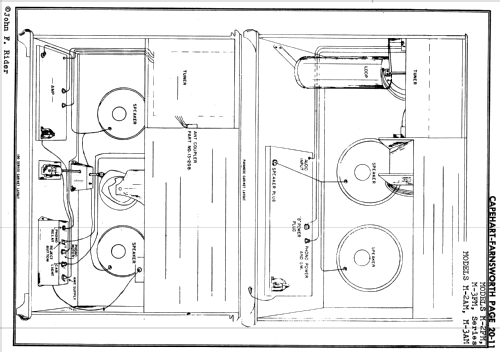 Capehart-Panamuse Hepplewhite 14M3FM Ch= M3FM and A-9; Farnsworth (ID = 1288695) Radio