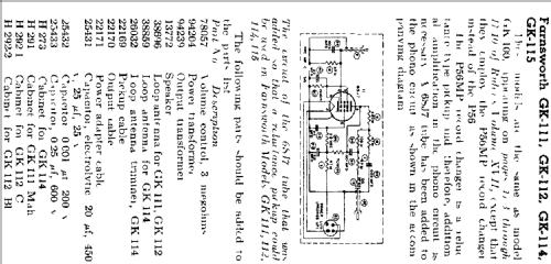 GK 115 ; Farnsworth (ID = 353635) Radio