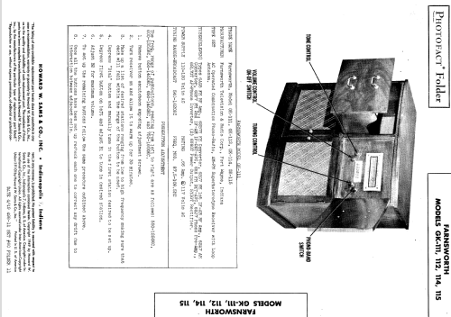 GK 115 ; Farnsworth (ID = 566043) Radio