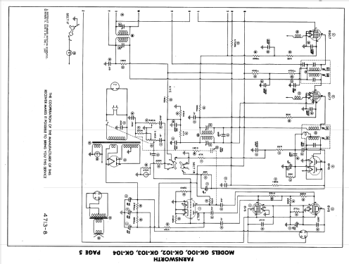 GK-104 Ch= C-201; Farnsworth (ID = 879307) Radio