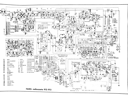 Radiocasete 912; Faro Espanola, S.A.; (ID = 2548755) Radio