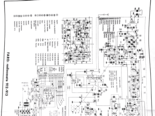 Radiocasete 912; Faro Espanola, S.A.; (ID = 2548756) Radio