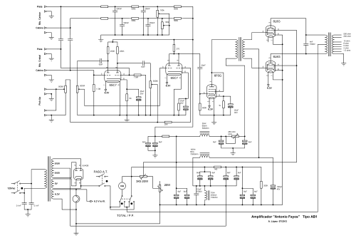 A1 AB2; Fayós, Antonio; (ID = 1528721) Ampl/Mixer