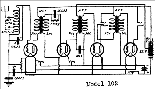 102 ; Federal Radio Corp. (ID = 400883) Radio