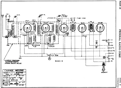 B36 Orthosonic ; Federal Radio Corp. (ID = 612949) Radio