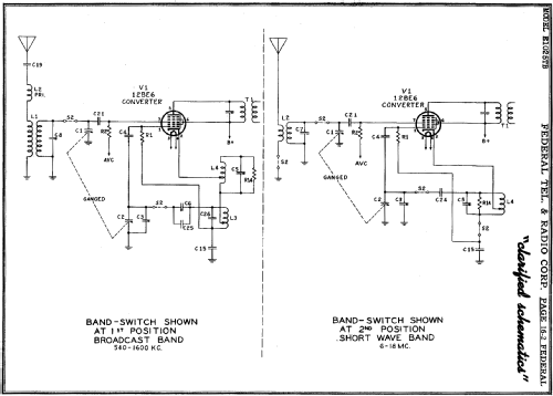 Standard Electric E1025TB; Federal Radio Corp. (ID = 306498) Radio