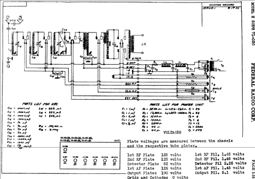 H41-60 ; Federal Radio Corp. (ID = 613107) Radio