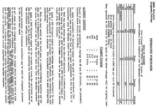 32-A; Federated Purchaser, (ID = 457259) Radio