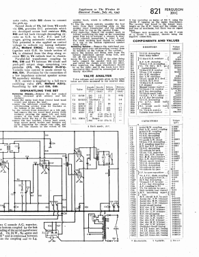 Gram 201RG; Ferguson Brand, (ID = 3018731) Radio