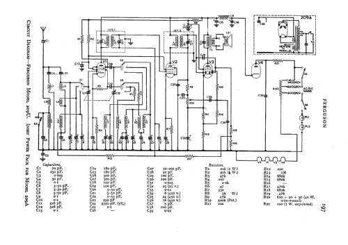 209A; Ferguson Brand, (ID = 531112) Radio