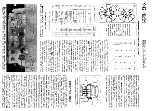 259U; Ferguson Brand, (ID = 2276626) Radio