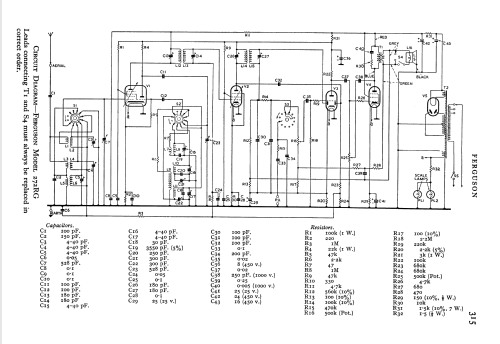 272RG; Ferguson Brand, (ID = 1024025) Radio