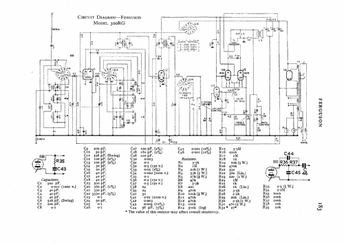 De Luxe Autoradiogram 300RG; Ferguson Brand, (ID = 530956) Radio