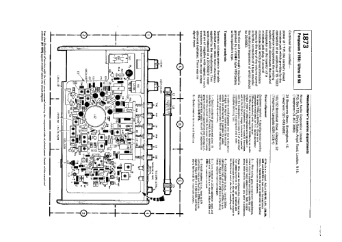 Caravelle 3156; Ferguson Brand, (ID = 1337079) Radio